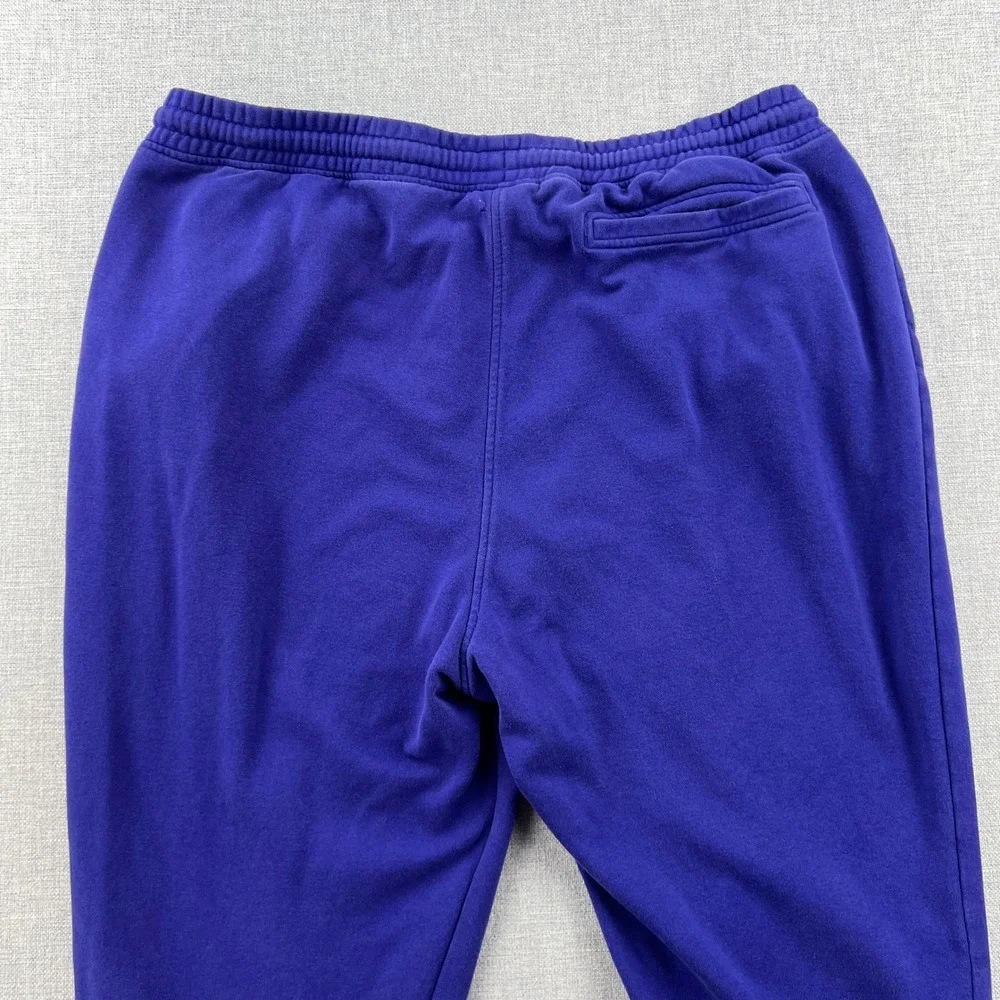 The North Face Box NSE Jogger Sweatpants Men XL Blue Logo Fleece Activewear Gorp